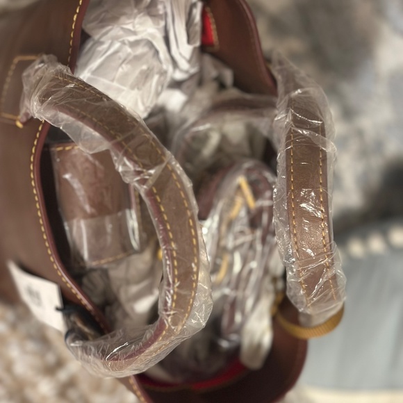 Dooney Florentine Brinley in Chestnut - Picture 5 of 5